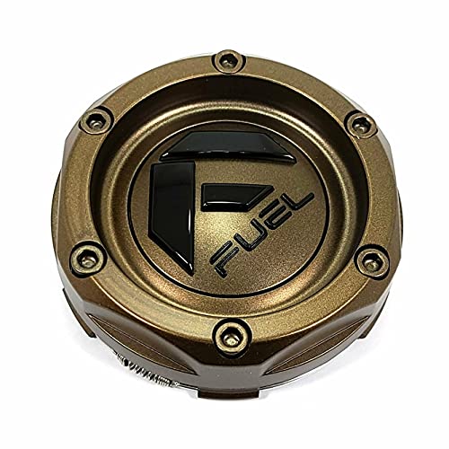 Fuel Off-Road Wheels Satin Bronze/Brown Wheel Center Hub Cap 5/6Lug D735 Warp