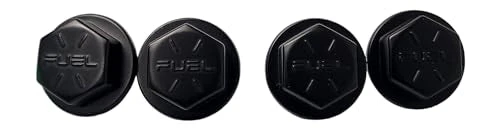 Fuel Offroad 1010-11MB Matte Black Press in Spoke Bolt 17 and 18 D531 Hostage Set of 4