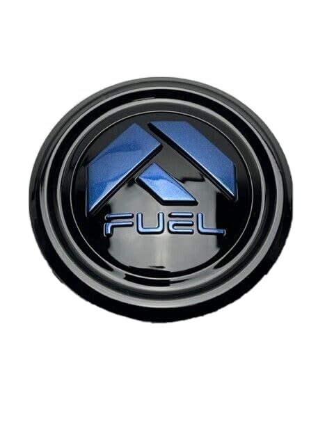 Fuel Offroad Gloss Black with Blue Logo 1006-48GBDK