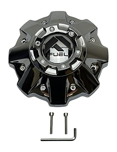 Fuel Offroad Wheels 1001-63KIT5 Chrome Wheel Center Cap with 1002-56 Riser