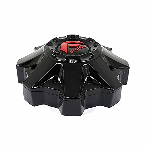 Fuel Offroad Wheels 1002-49GBQ 1002-49 Gloss Black with Red Logo Center Cap