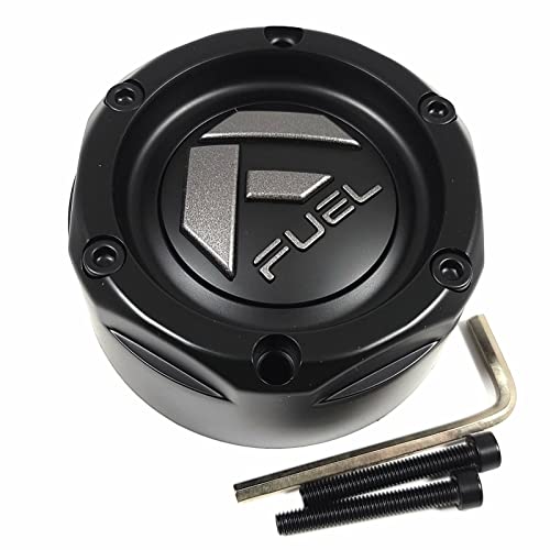 Fuel Offroad Wheels 1003-42MBV Matte Black and Gray Logo Center Cap