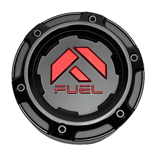 Fuel Offroad Wheels 1005-49GBQ Gloss Black with Red Logo Center Cap