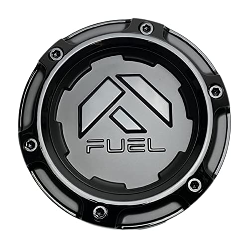 Fuel Offroad Wheels 1005-50SGBLD Matte Black and Gloss Black Center Cap 8x6.5