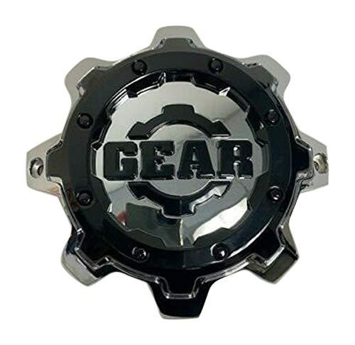 Gear Alloy C-741-2 GEAR-741-2 Chrome and Black Wheel Center Cap