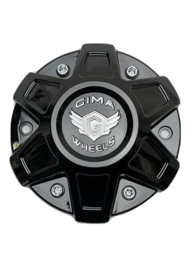 Gima Gloss Black Wheel Center Cap CBGM1-2P