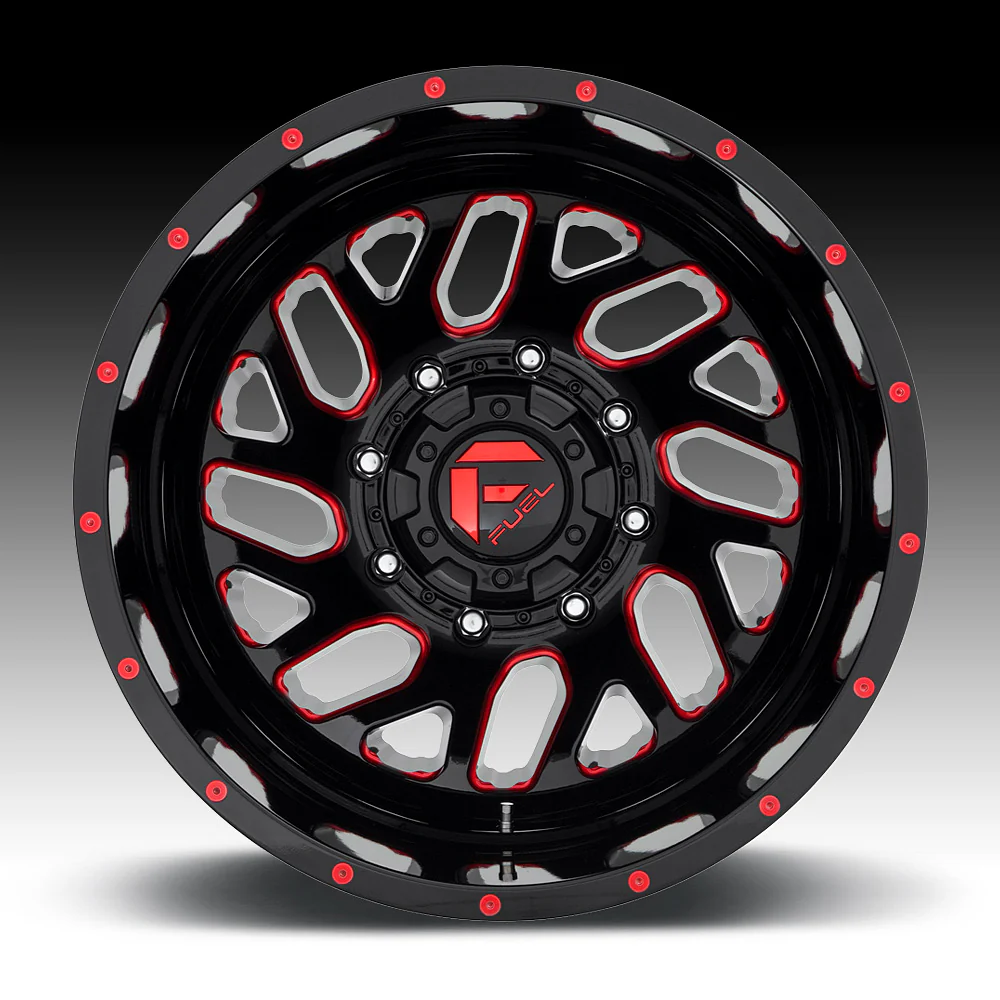 Fuel Off-Road 1003-28GBQ Gloss Black Logo Wheel Center Cap