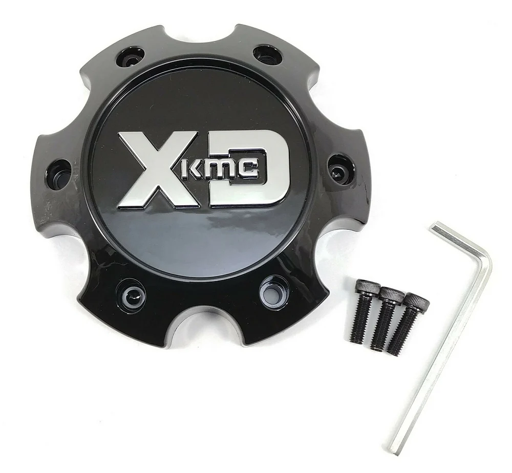 XD 1079L140GB1-H34 Gloss Black Logo Wheel Center Cap – 6x135