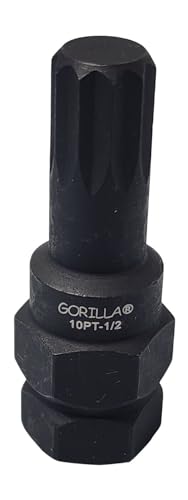 Gorilla Automotive 10PT-12 10PT 1/2 Star Key Lug Nut Removal Key