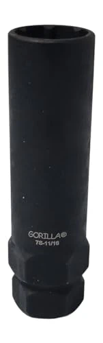 Gorilla Automotive 7S-1116 7S 11/16 Spline Passenger Key Lug Nut Removal Key