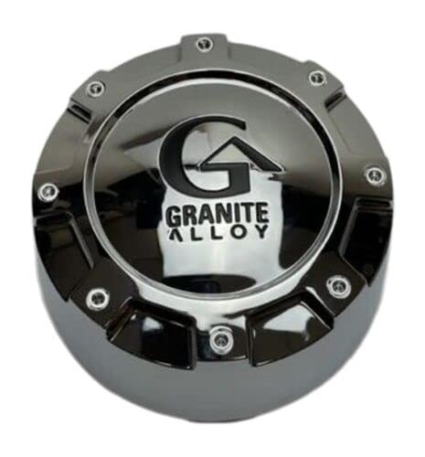 Granite Alloy Chrome Snap in Wheel Center Cap A89-0402G CA8902CAP
