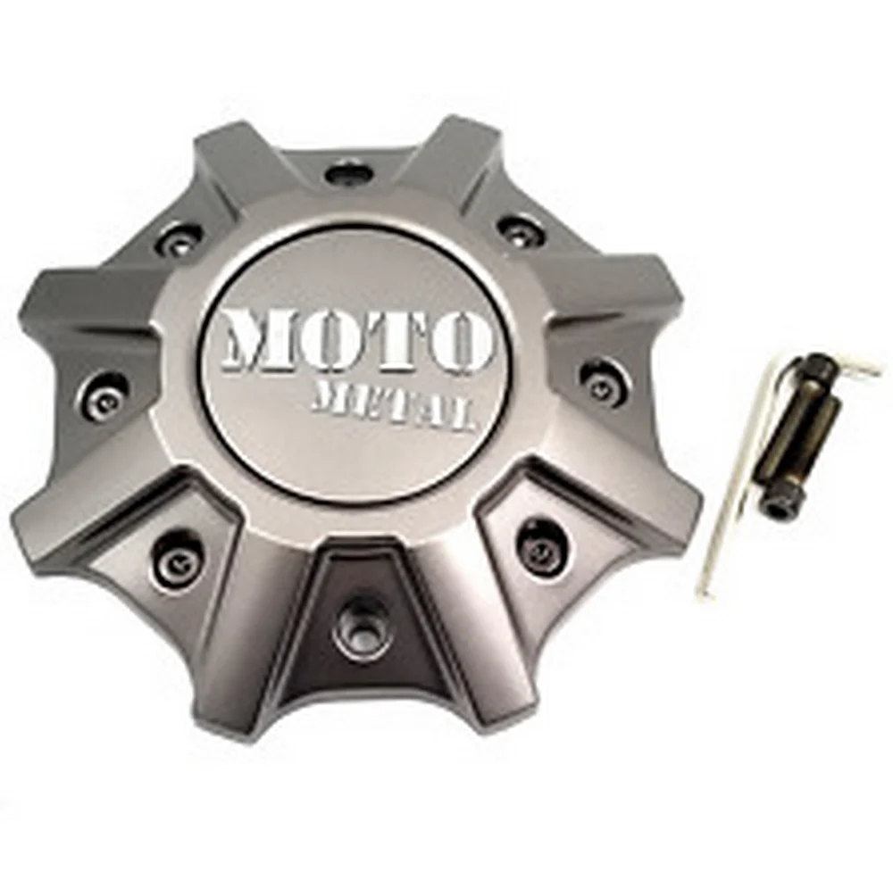 Moto Metal MO984CAPAP-MG Gray Wheel Center Cap – All PCD