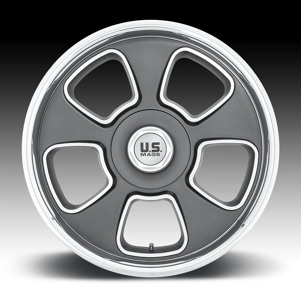 US Mag 1PC 38060-26MV Gunmetal Wheel Center Cap