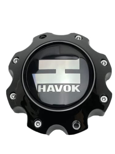Havok Gloss Black Wheel Center Cap CBH08-E1P