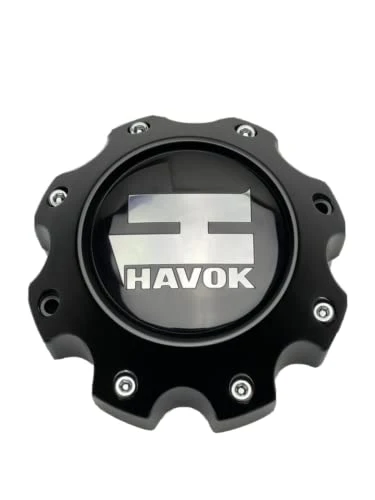Havok Matte Black Wheel Center Cap CBH08-E1P