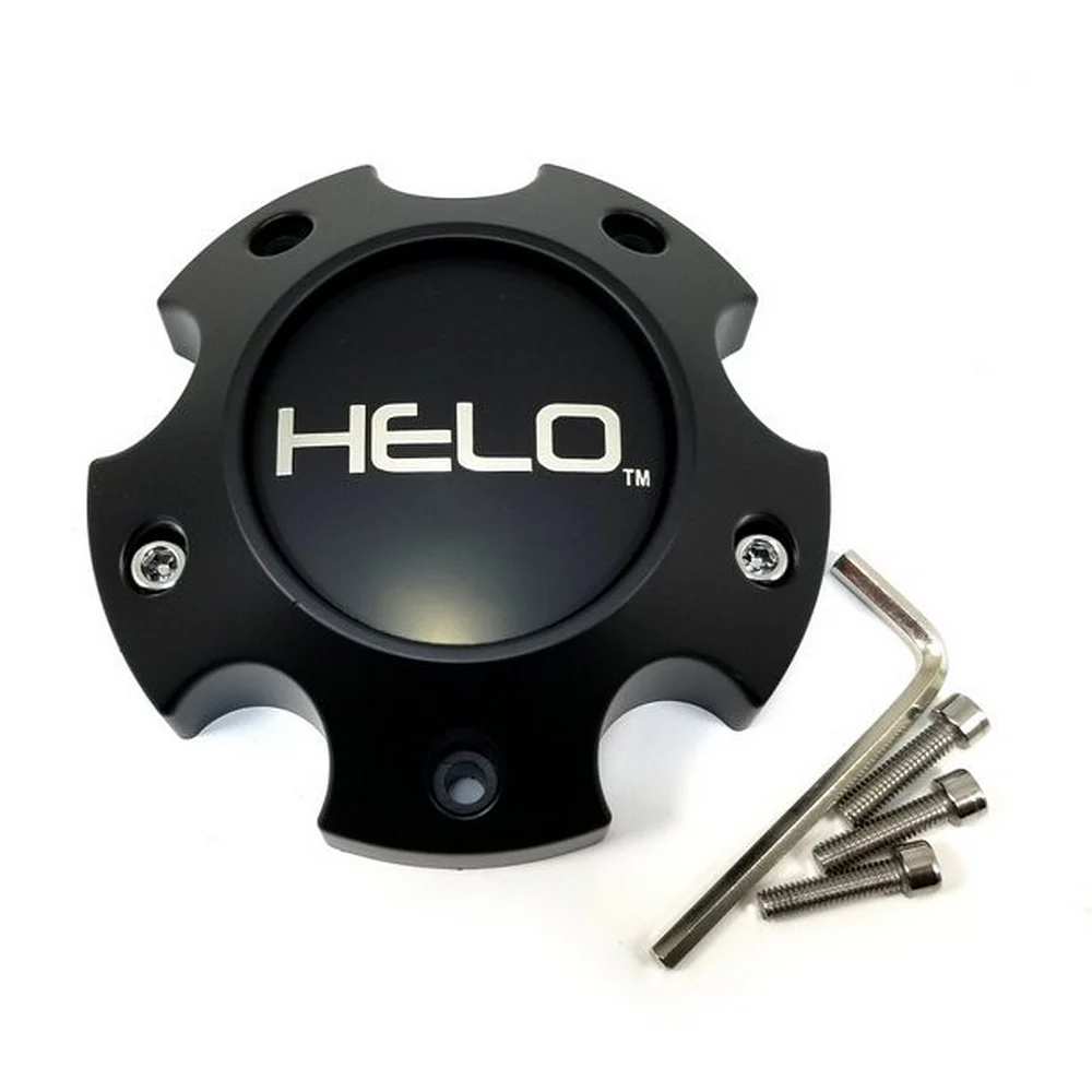 Helo 1079L133HE1SB-H39 Satin Black Wheel Center Cap – 5x5 H39