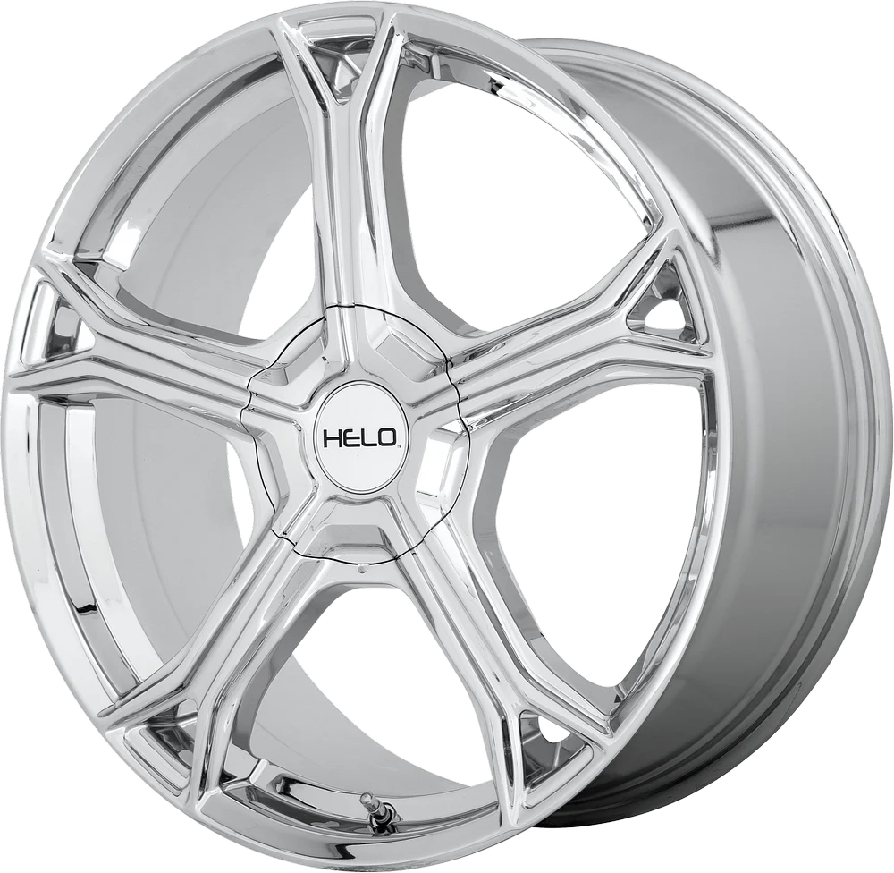 Helo HE915CAP-CH Gloss Black Snap-In Wheel Center Cap