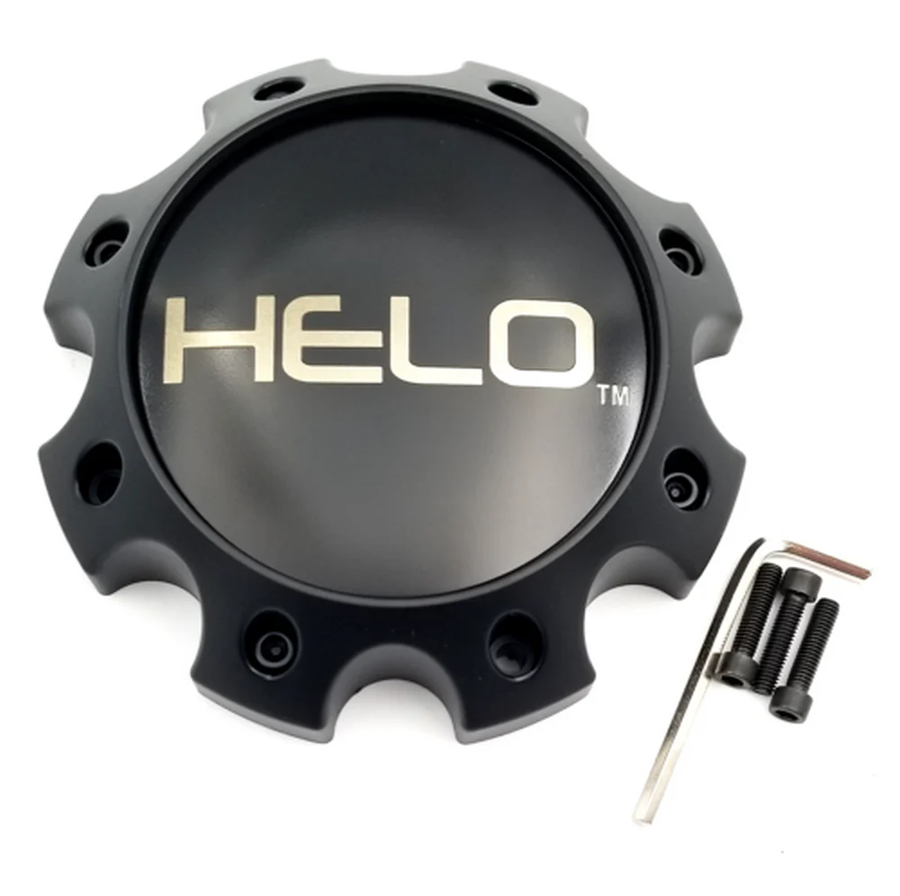 Helo 1079L170HE1SBDC Satin Black Wheel Center Cap – H42 8 Lug