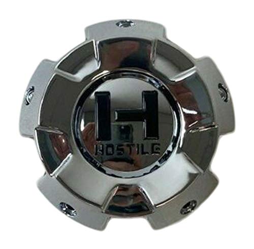 Hostile Chrome Wheel 5 Lug Center Cap HC-5001 HC-5001-B