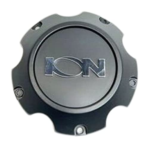 Ion Alloy Matte Black Wheel Center Cap C10143MB02 C10143B03 12812090F-1