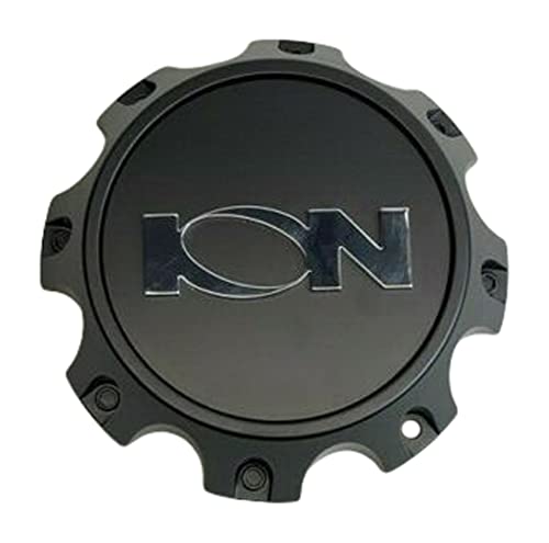 Ion Alloy Matte Black Wheel Center Cap C10143MB05 C10143B05 12812090F-5