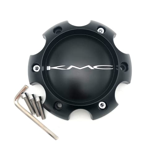 KMC Cap Style B Black 6 Lug