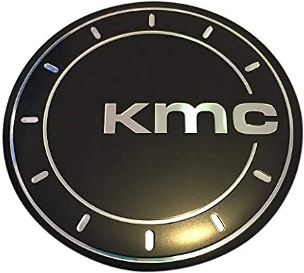 KMC KM685 Satin Black Snap-In Wheel Center Cap 1747K74-T6