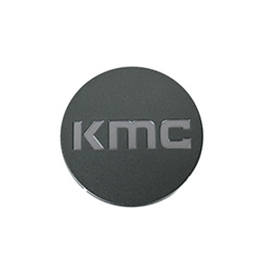 KMC KM702 Gray Snap-In Wheel Center Cap KM702CAPB-SG