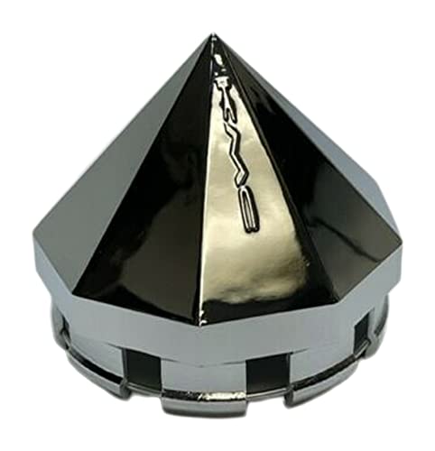 KMC Stealth Chrome Snap in Wheel Center Cap 11279 (REV2)