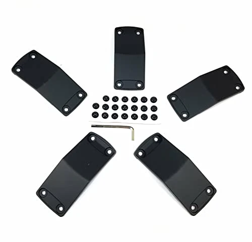 KMC XD Series Matte Black Wheel Inserts for 20x12-44mm XD811 Rockstar II 811FIN20244NABS Set of 5