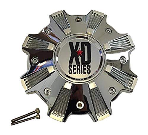 KMC XD Series Trap 823 M-989CH LG1409-26 CAP M-989-UP Chrome Wheel Center Cap