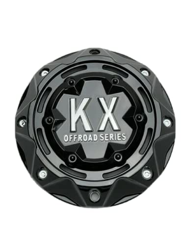 KX Off-Road Gloss Black Wheel Center Cap KX204 KX204-CAP KX204-SG