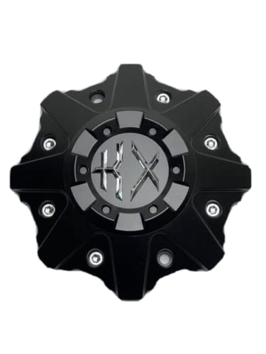 KX Off-Road Matte Black Wheel Center Cap KX02 KX02-SG KX02-ZG YL