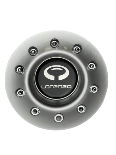 Lorenzo WL028L163 LG1612-16 WL028L163-S001+MBWL028A Silver Wheel Center Cap