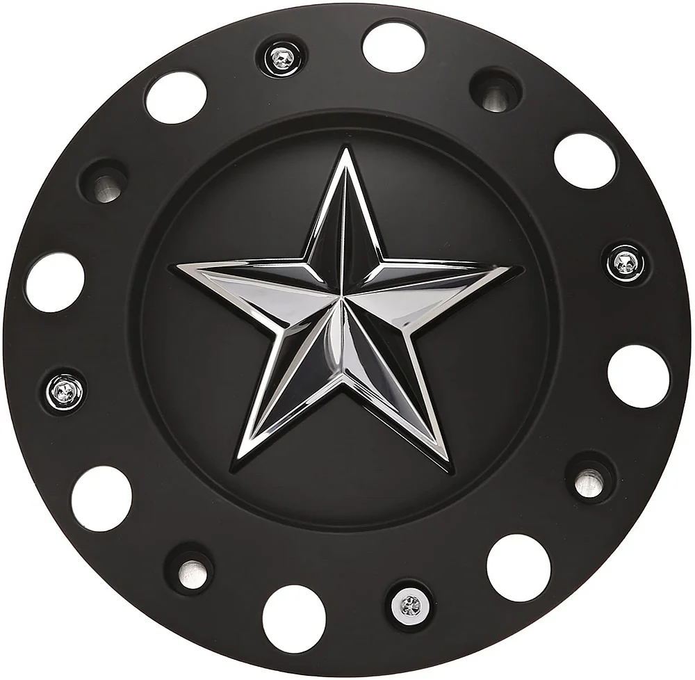 XD XD775 Matte Black Wheel Center Cap 1000775B-OE