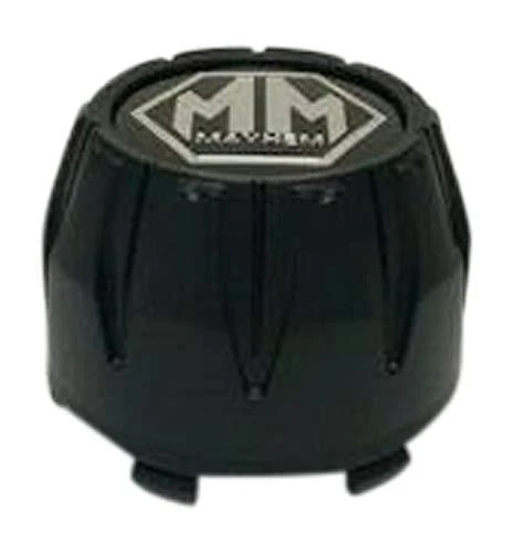 Mayhem Matte Black Snap in Wheel Center Cap C1080200B C10802001C C612101CAP