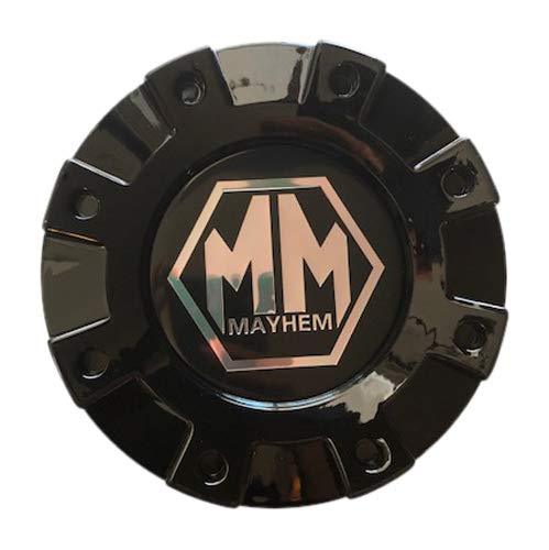 Mayhem Wheels Dually 8101 Monstir C108101B02-R 813220825 Gloss Black Rear Center Cap
