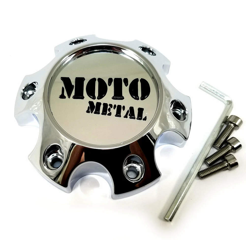 Moto Metal 1079L121AMO3CH-H34 Chrome Wheel Center Cap – 6x4.5/120 H34
