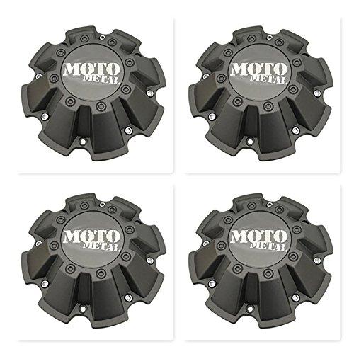 Moto Metal 4 Pack Wheels 793 Cap M-967 Grey Finish Center Cap