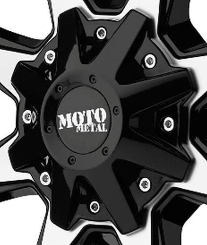 Moto Metal MO970 Satin Black Snap in 16x7 Center Cap MO479K95-SB