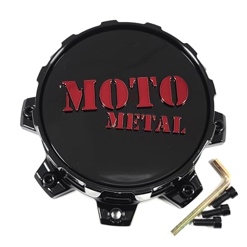 Moto Metal MOTO CAP BOLT-ON (GB/RD/GB) - 8 LUG - T805L170-8-H53-S2