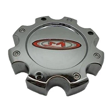 Moto Metal Red Logo 845L170 Chrome Center Cap MOTO METAL 955/956 8 LUG CHROME CENTER CAP