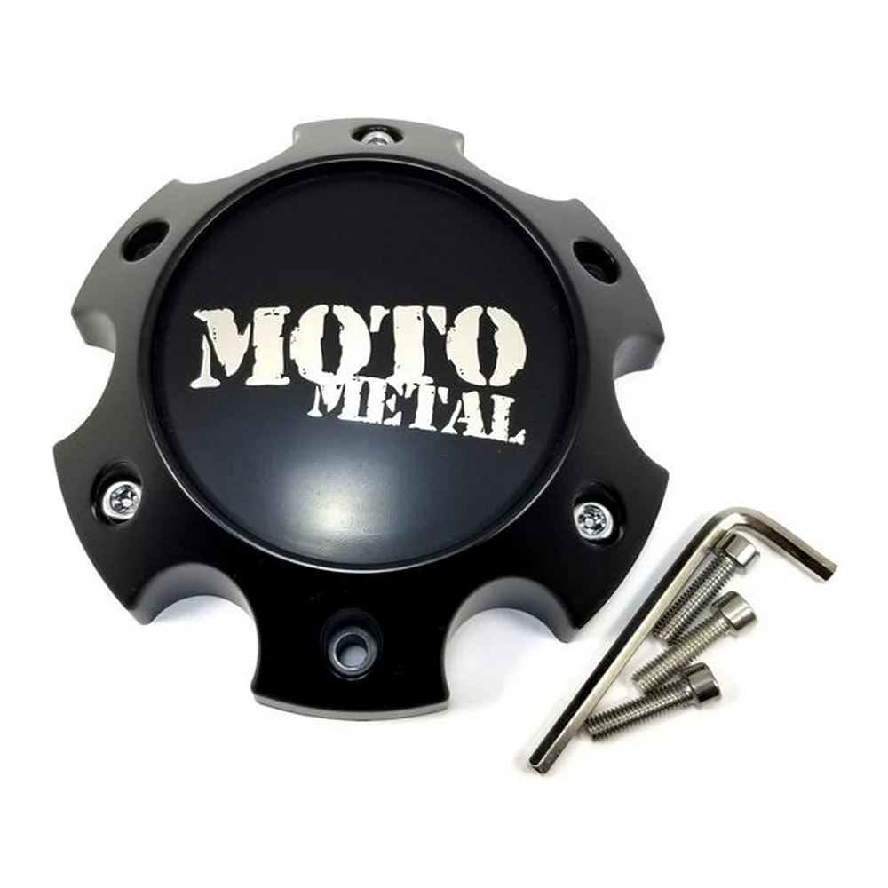 Moto Metal MO989S01 Black Wheel Center Cap – 6x5.5