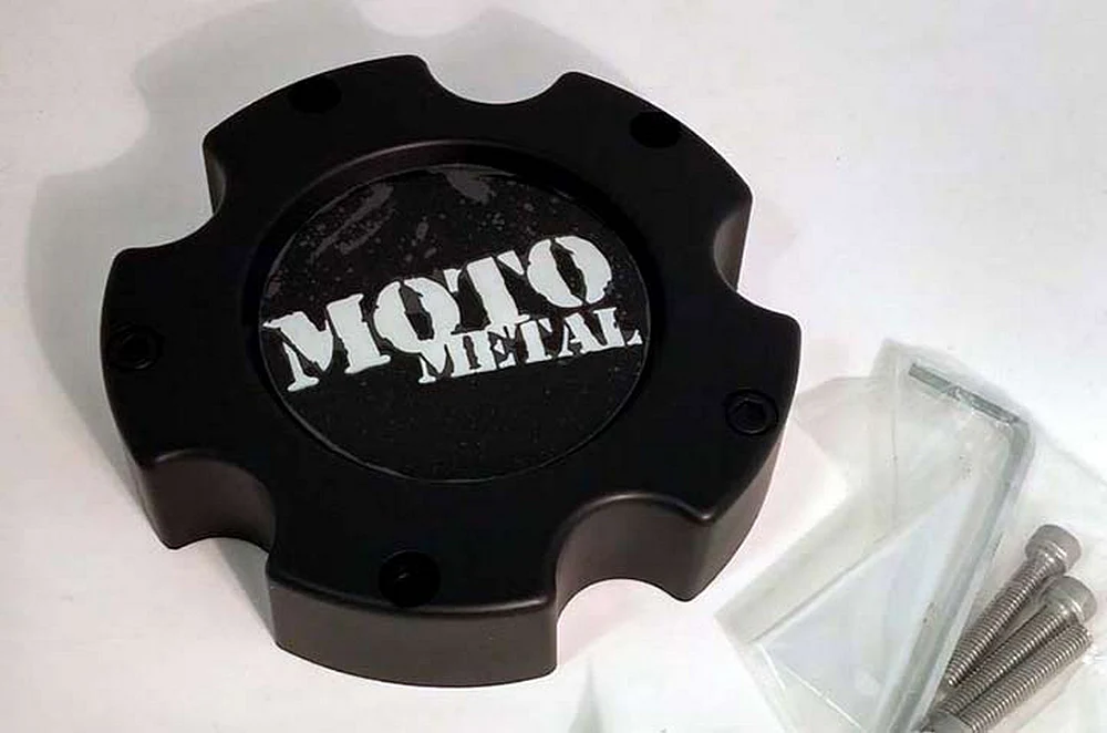 Moto Metal MO909B5139S3 Satin Black Wheel Center Cap – 5x5.5/150