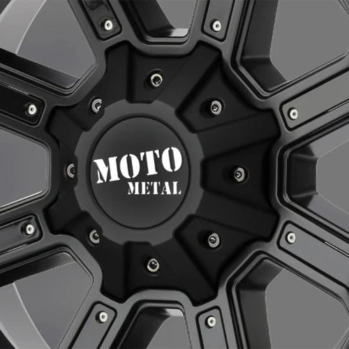 Moto Metal MO984CAPAP-MB Black Wheel Center Cap – All PCD