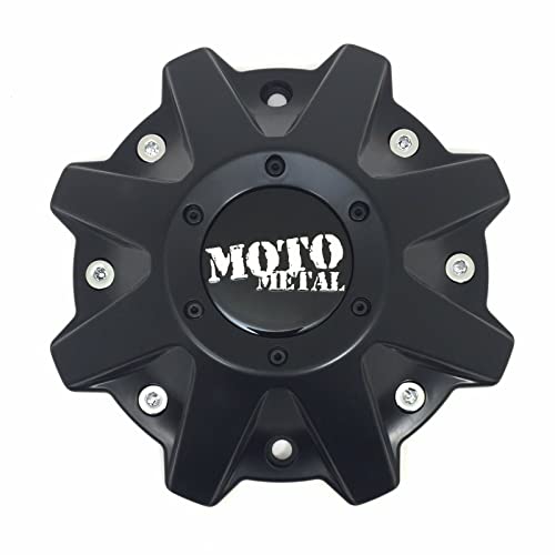 Moto Metal Wheels MO970 MO201 479L214 Satin Black Center Cap 5 6 and 8 Lug MO479L214SBO