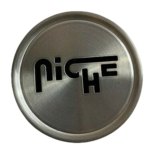 Niche Wheels 1003-22LTLB Tint with Black Logo Wheel Center Cap