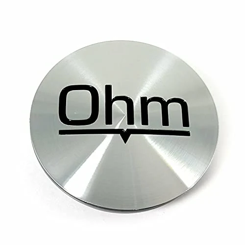 Ohm Wheels Brushed Silver PSC037 PSC037OHMFRW1 Wheel Center Cap for 5 Lug Lightning Proton AMP