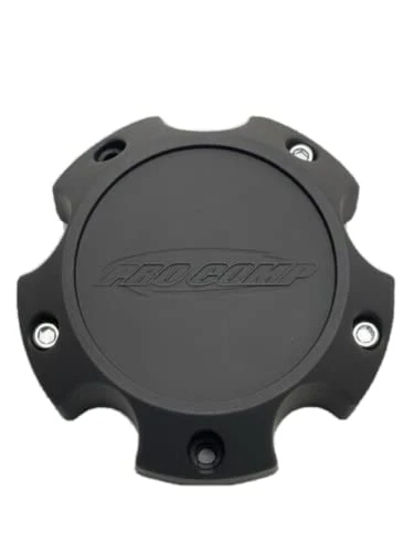 Pro Comp Flat Matte Black 5 Lug Wheel Center Cap 6031CAP4