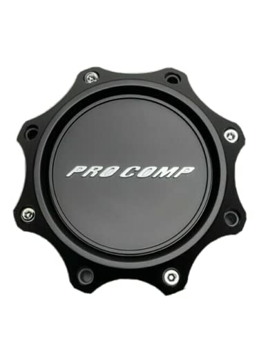 Pro Comp Matte Black 8 Lug Wheel CenterCap 34-8HS-CAP 503451501 YL Stamped Decal